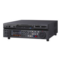 Sony XDS-PD2000C Bedienungsanleitung