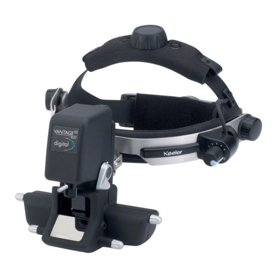 Keeler Vantage Plus Digital Gebrauchsanleitung
