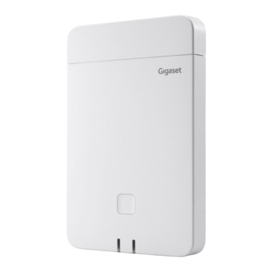 Gigaset N670 IP PRO Installation, Konfiguration Und Bedienung