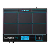 Alesis SAMPLEPAD PRO Benutzerhandbuch