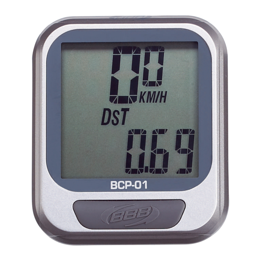 BBB BCP-01 Bedienungsanleitung
