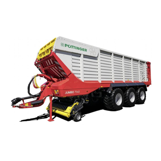 Pottinger JUMBO 7450 DB Originalbetriebsanleitung