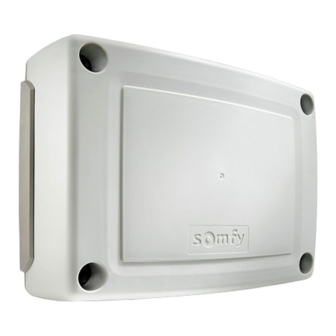 SOMFY CONTROL BOX 3S RTS Bedienungsanleitung