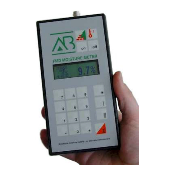 PCE Instruments FMD 6 Bedienungsanleitung