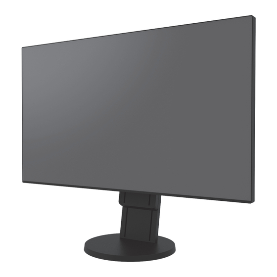 Eizo FlexScan EV2456 Installationsanleitung