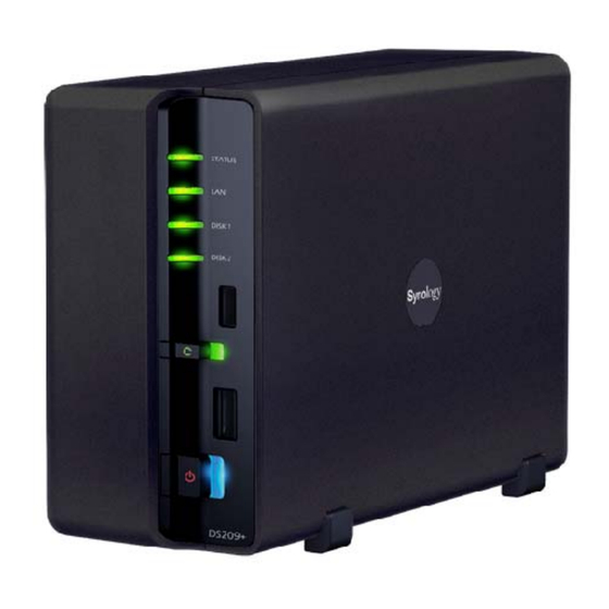 Synology DS209+ Kurzinstallationsanleitung