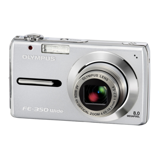 Olympus FE-350 Wide Bedienungsanleitung