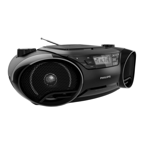 Philips AZ3831/12 Schnellstartanleitung