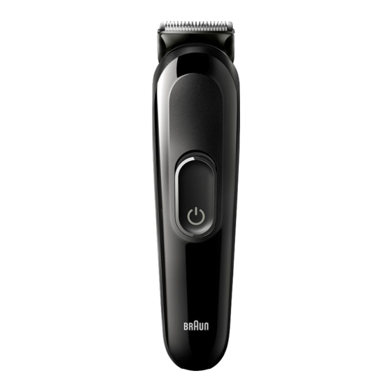 Braun MGK3410 Bedienungsanleitung