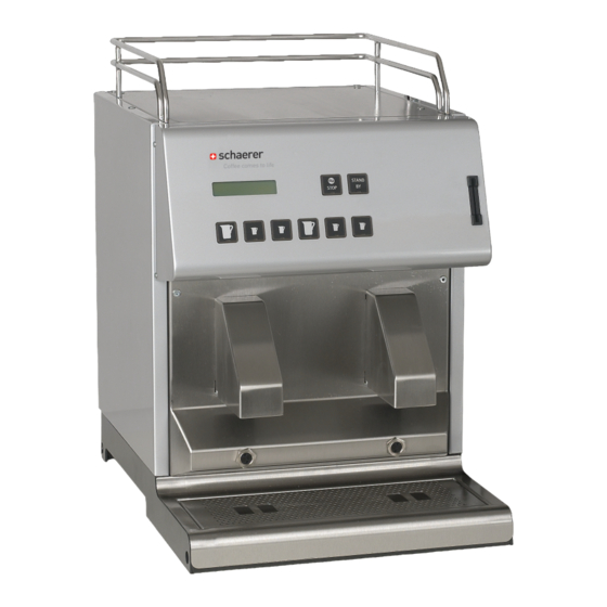 Schaerer Milchblitz Betriebsanleitung