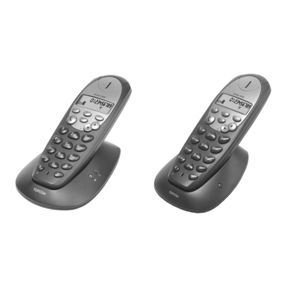 Topcom butler 800 Bedienungsanleitung