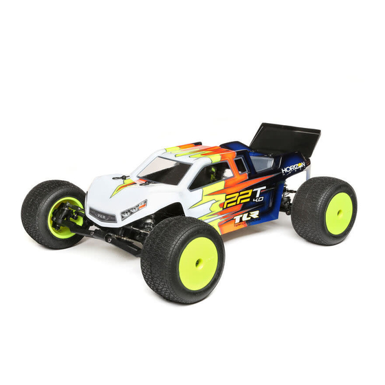 TLR 22T 4.0 Bedienungsanleitung