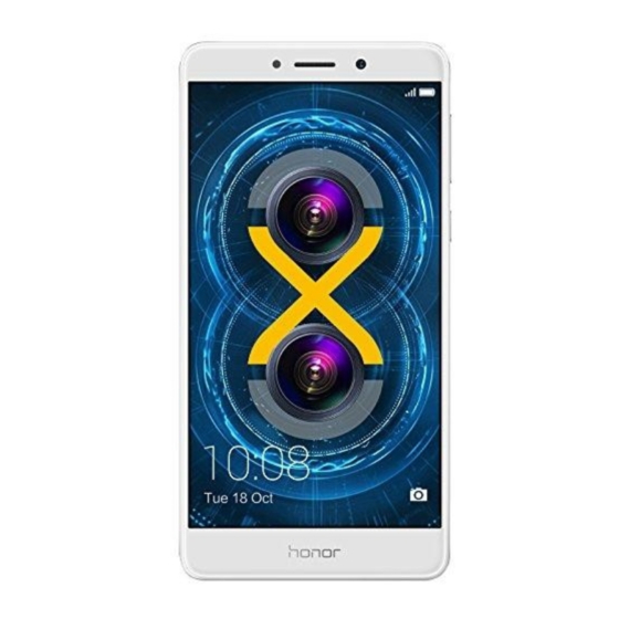 honor 6X Kurzanleitung