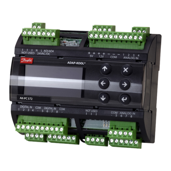 Danfoss AK-PC 572 Benutzerhandbuch