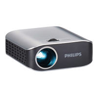 Philips PPX2055 Picopix Bedienungsanleitung