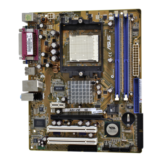 Asus A8V-VM SE Kurzanleitung