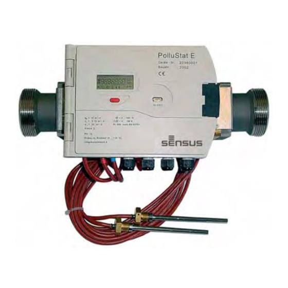 Sensus PolluStat E Betriebsanleitung