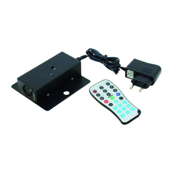 EuroLite IR2DMX Bedienungsanleitung