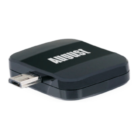 August DVB-T305 Benutzerhandbuch