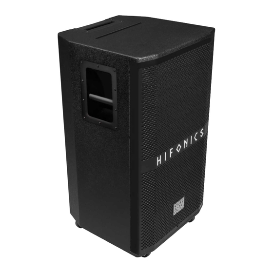 Hifonics EB112A Bedienungsanleitung