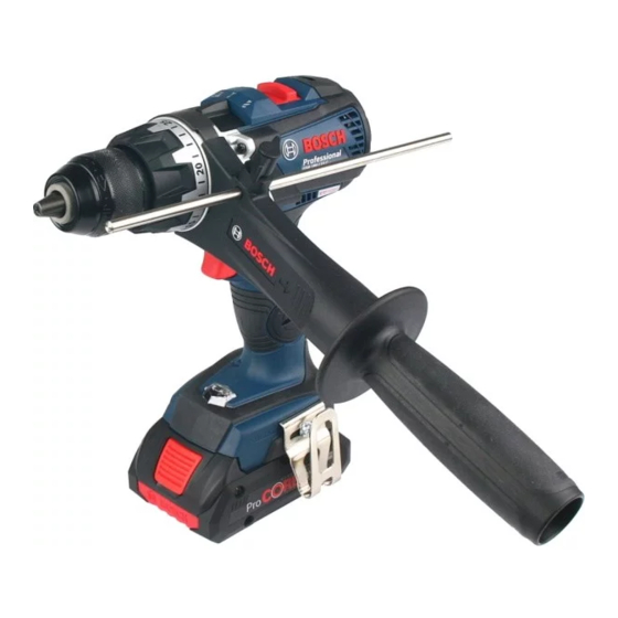 Bosch GSR 18V-110 C Professional Originalbetriebsanleitung