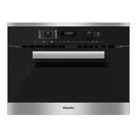 Miele H6100B Gebrauchsanweisung Und Montageanweisung