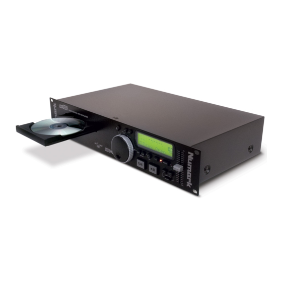 Numark MP102 Schnellbedienungsanleitung