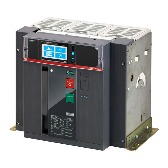 ABB SACE Emax E4.2 Kurzanleitung