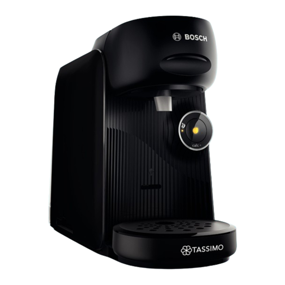 Bosch Tassimo finesse TAS16B-Serie Gebrauchsanleitung