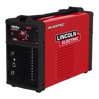 Lincoln Electric INVERTEC 165S Bedienungsanleitung