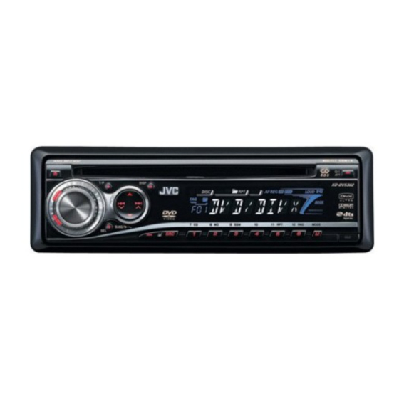JVC KD-DV5301 Bedienungsanleitung