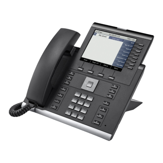 Unify OpenScape Desk Phone IP 55G Bedienungsanleitung