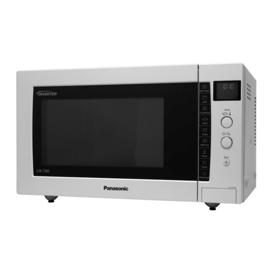 Panasonic NN-CD560M Bedienungsanleitung Und Kombi-Mikrowellen-Kochbuch