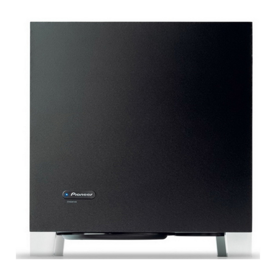 Pioneer s-51w Bedienungsanleitung