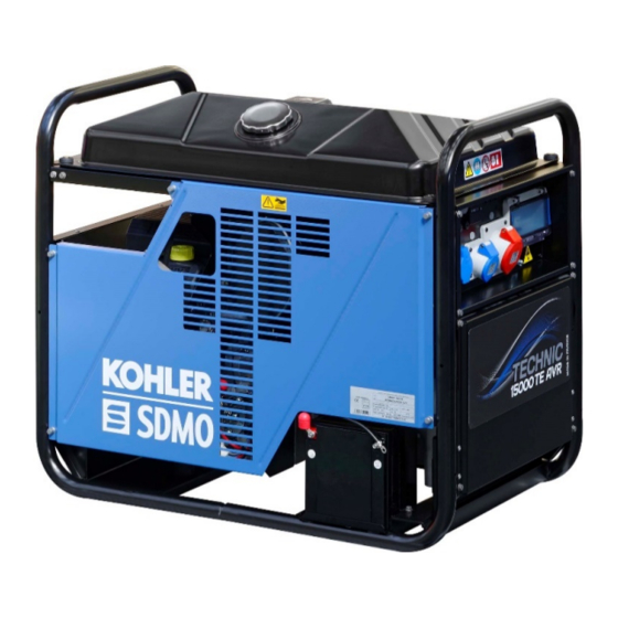 Kohler Technic 10000 A C5 Benutzer- Und Wartungshandbuch