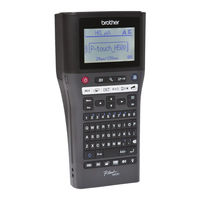 Brother P-Touch H500 Installationsanleitung