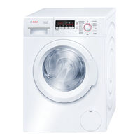 Bosch WAK282LX MaxxPlus Waschvollautomat Gebrauchsanleitung