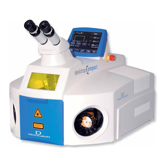 Dentaurum desktop compact Gebrauchsanweisung
