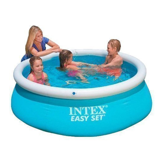 Intex EASY SET POOL Benutzerhandbuch