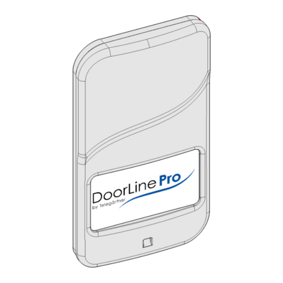 Telegärtner DoorLine Pro DP-100 Handbuch