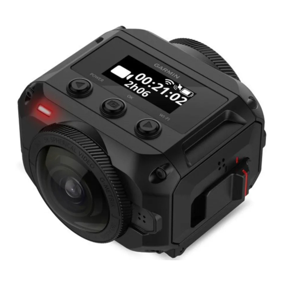 Garmin VIRB 360 Bedienungsanleitung