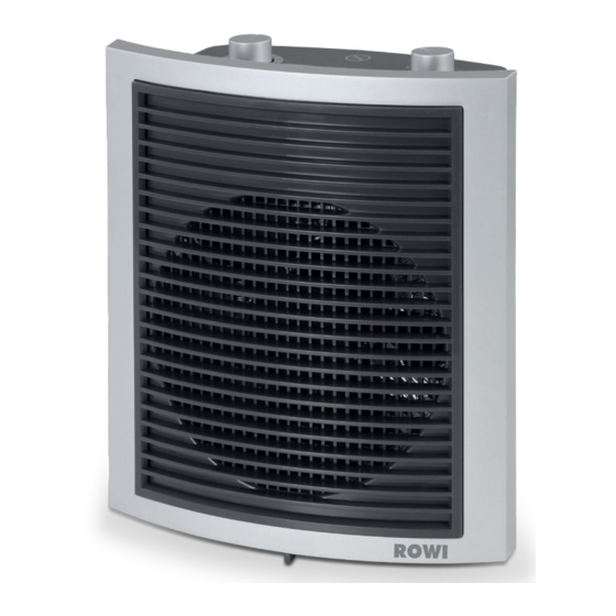 Rowi HBS 2000/3/1 Silent Originalbetriebsanleitung