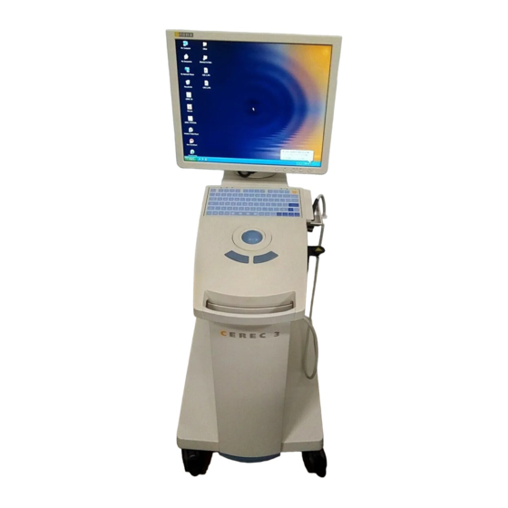 Sirona CEREC 3 Installationsanleitung