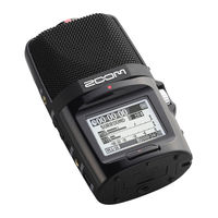Zoom H2next Kurzanleitung