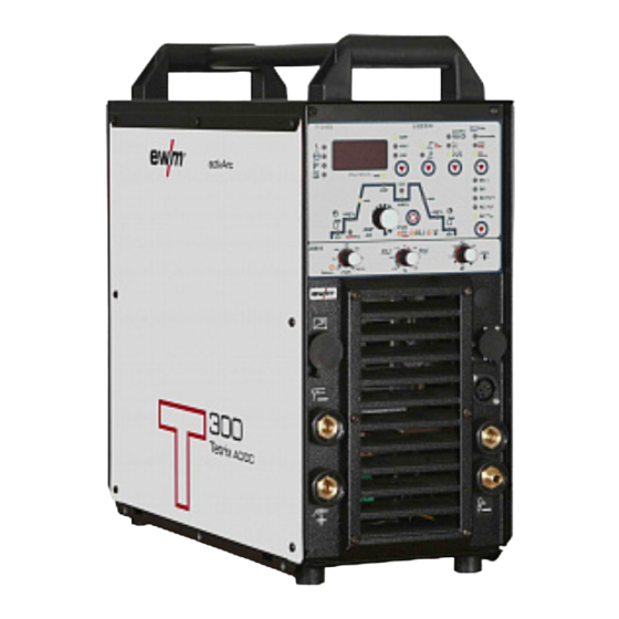 EWM Tetrix 300 AC/DC Comfort Betriebsanleitung