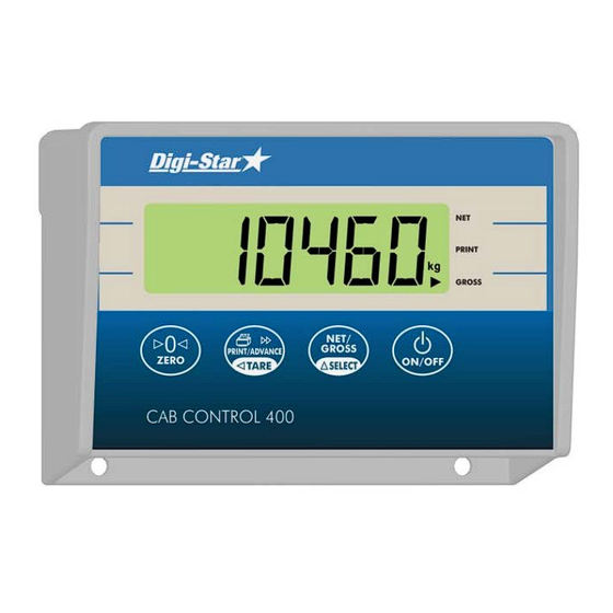 Digi-Star CC400 Bedienungsanleitung