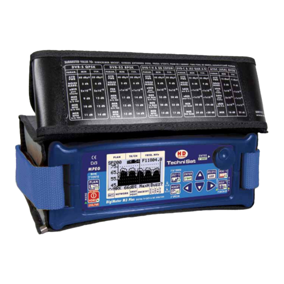 TechniSat DIGIMETER M3 Plus Bedienungsanleitung