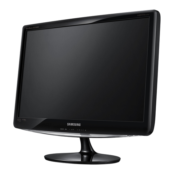 Samsung SyncMaster B1630N Benutzerhandbuch