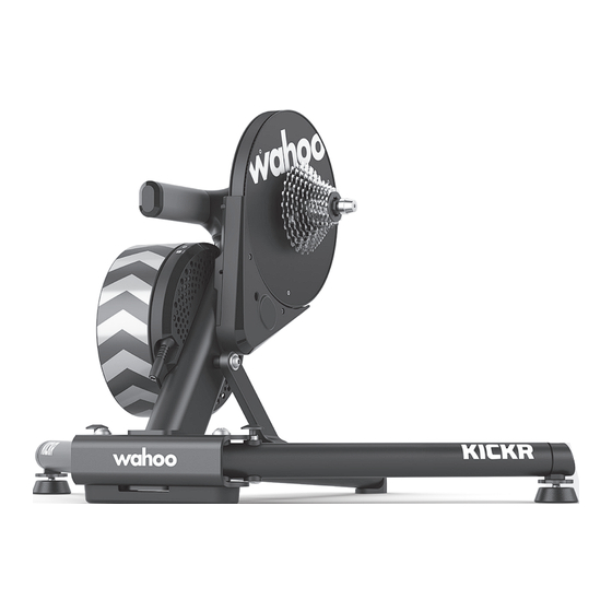 Wahoo KICKR Handbuch