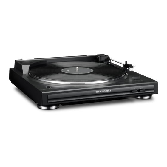 Marantz TT5005 Handbuch